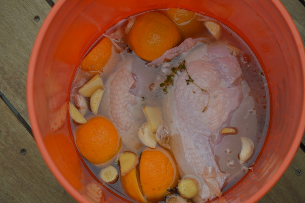 apple juice turkey brine