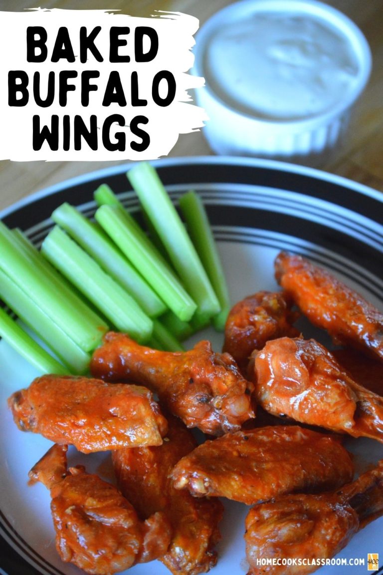 Buffalo Wings (Baked) - Recipes - Home Cooks Classroom
