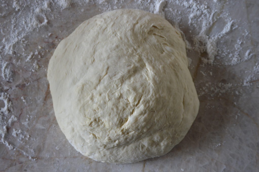 The pizza dough ready to be made into delicious pizzas!