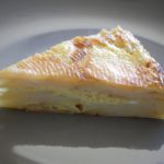 a slice of the Spanish tortilla
