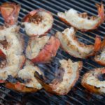 the grilled lobster tails