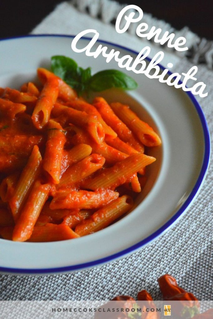Penne Arrabbiata - Recipes - Home Cooks Classroom