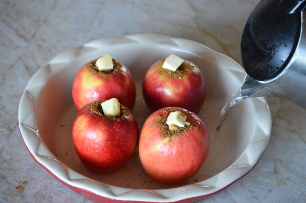 finishing them before entering the oven