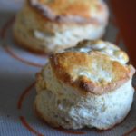 the finished English scones