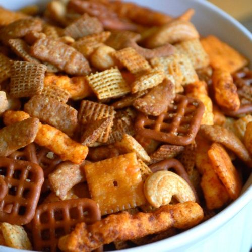 Snack Mix (Game Day) - Recipes - Home Cooks Classroom