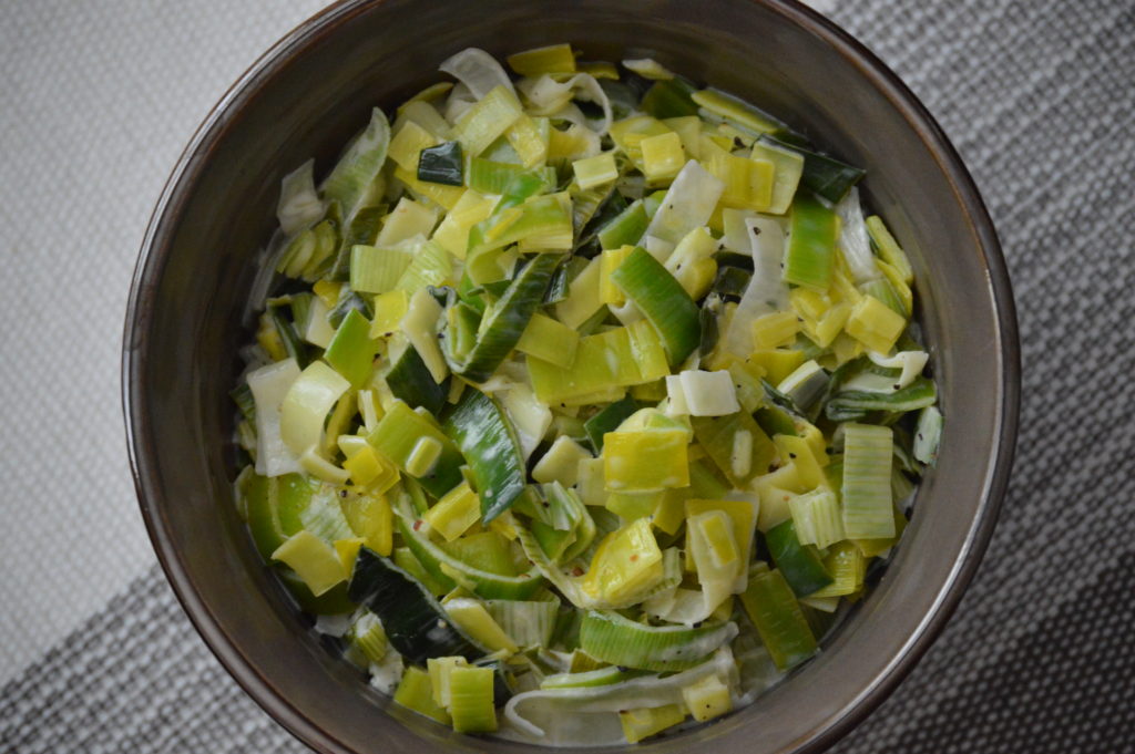 them in a bowl