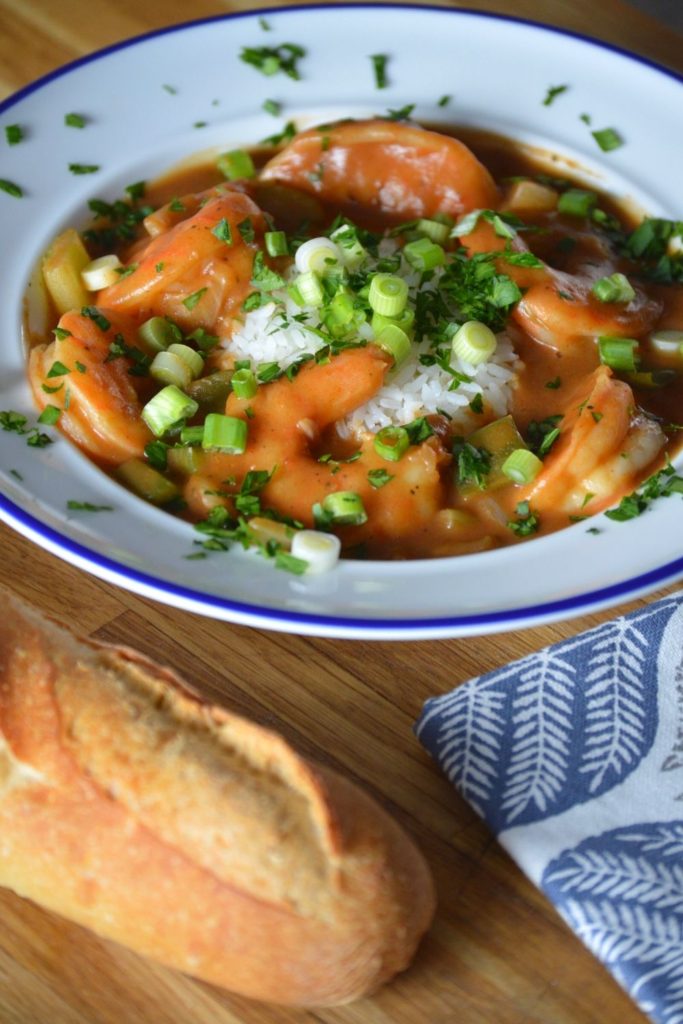 another shot of the shrimp etouffee