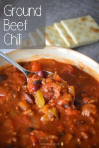 Ground Beef Chili - Recipes - Home Cooks Classroom
