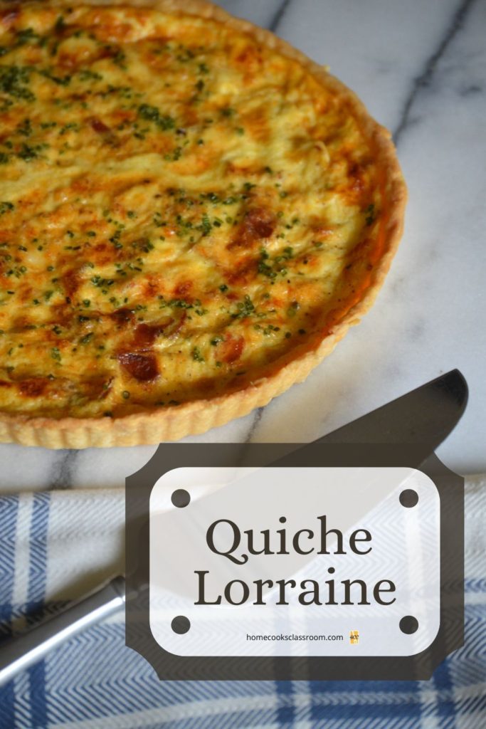Quiche Lorraine - Recipes - Home Cooks Classroom