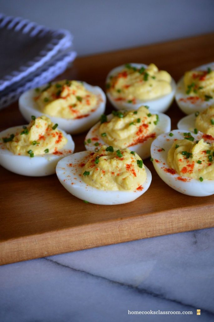 Dad's Deviled Eggs - Recipes - Home Cooks Classroom