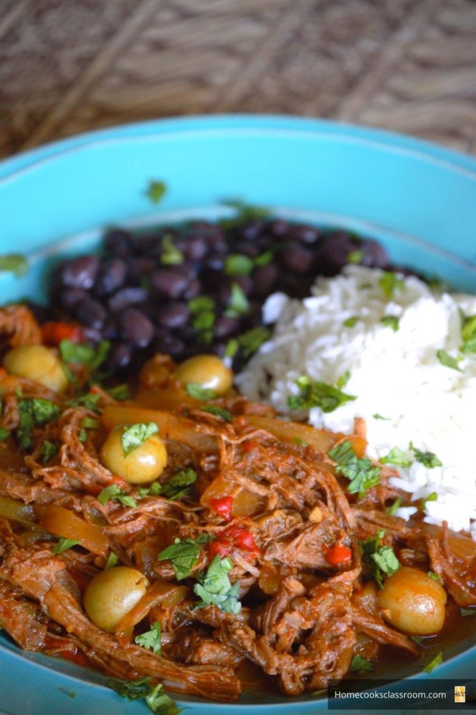 another shot of the ropa vieja