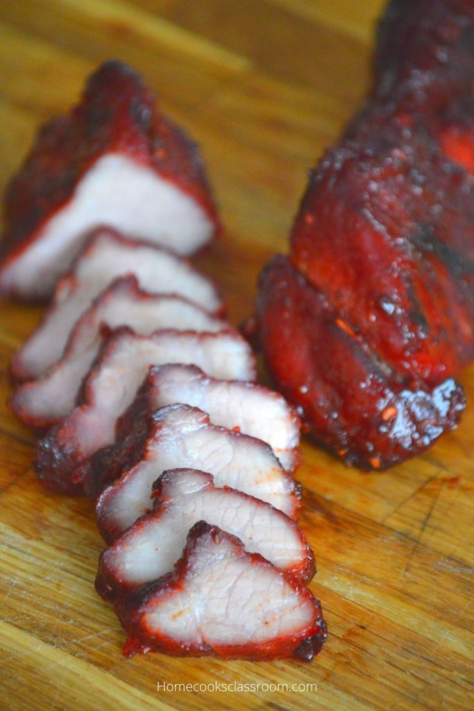 another shot of the char siu