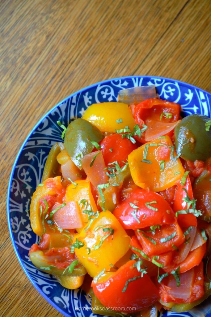 another shot of the peperonata