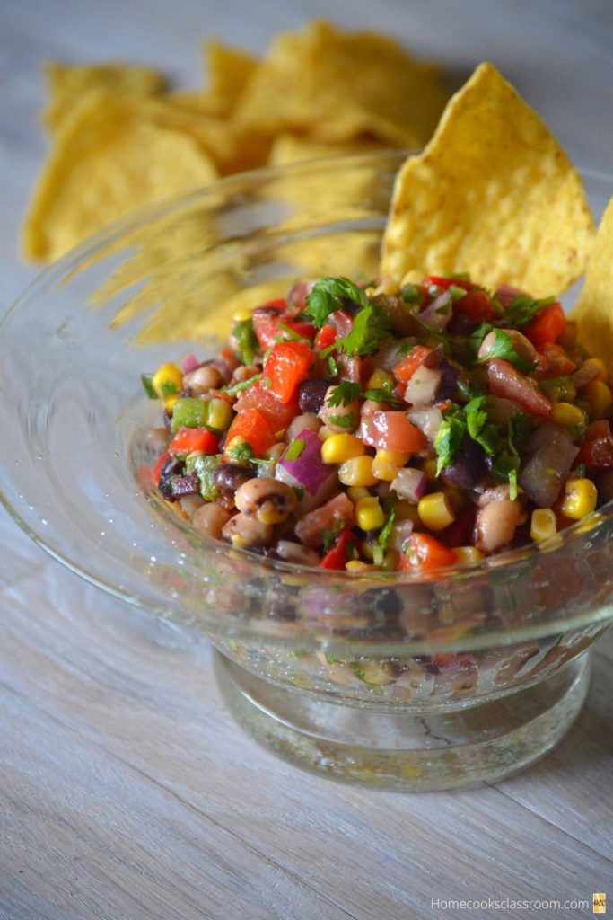 another shot of the Texas caviar