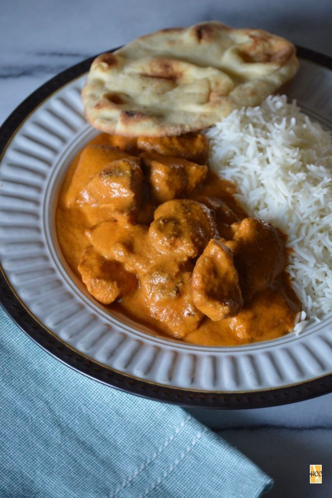 another shot of the butter chicken
