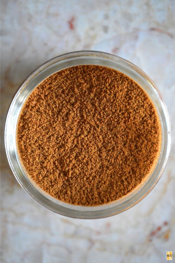 another shot of the pumpkin pie spice