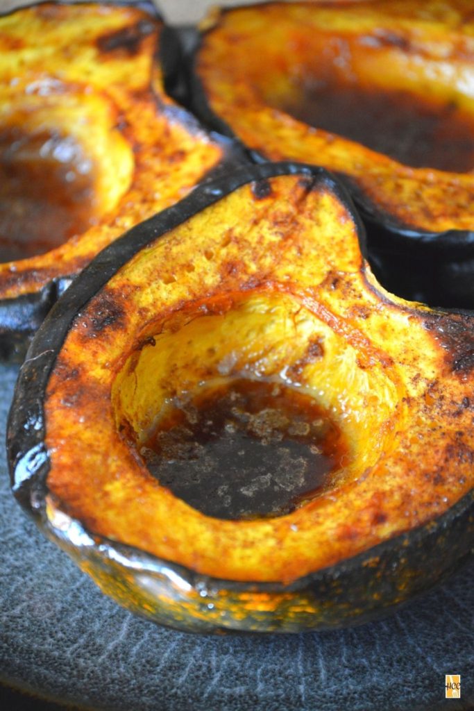 another shot of the roasted acorn squash