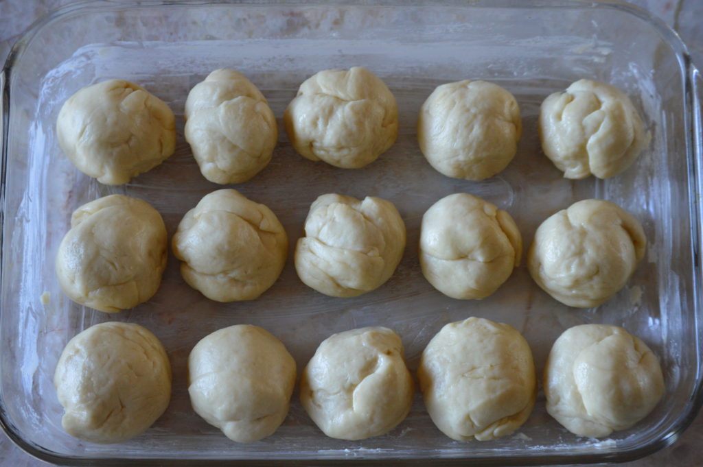 the rolls before rising a second time