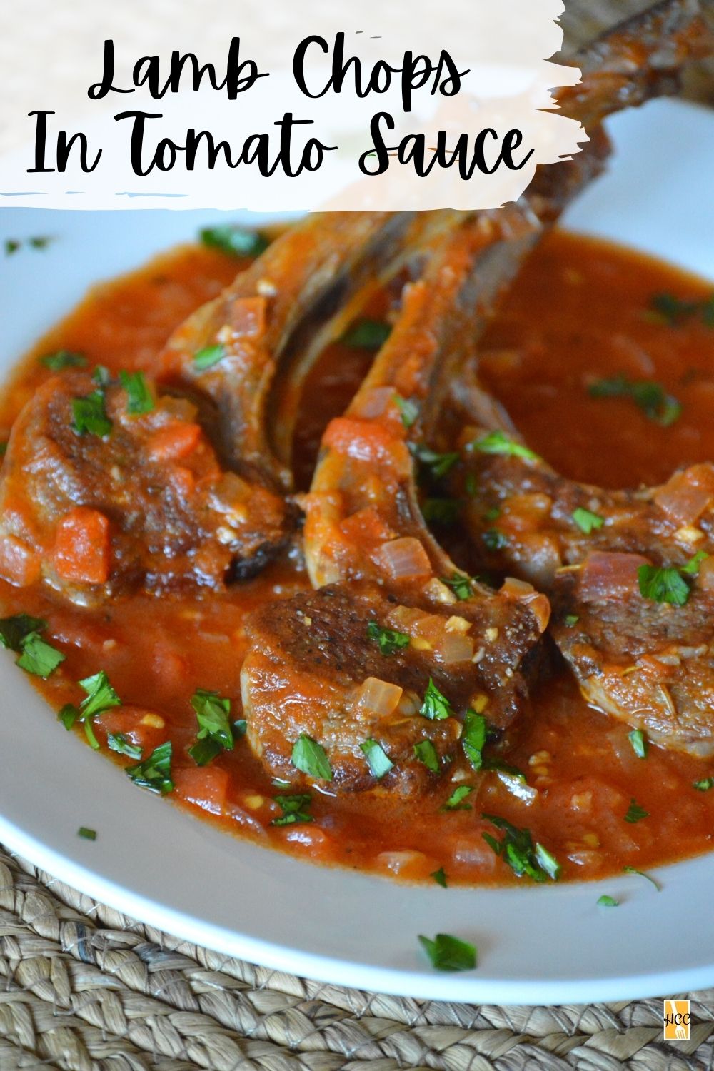 Lamb Chops in Tomato Sauce - Home Cooks Classroom