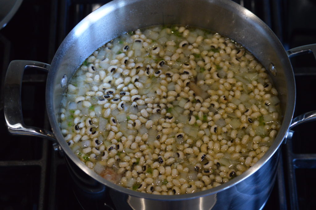 the remaining ingredients added to the pot