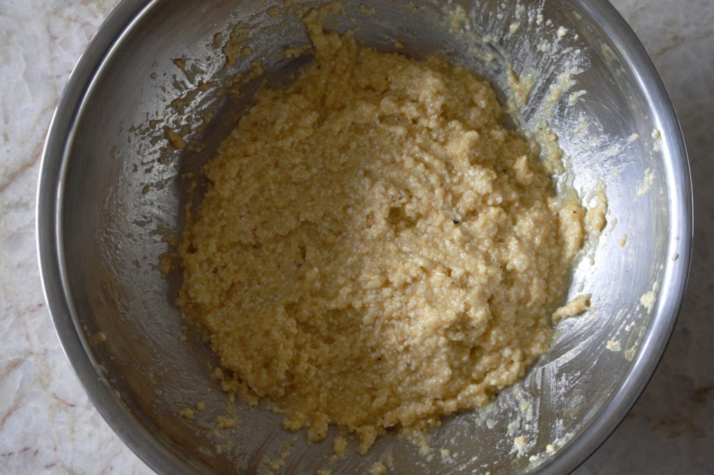 the matzo batter made