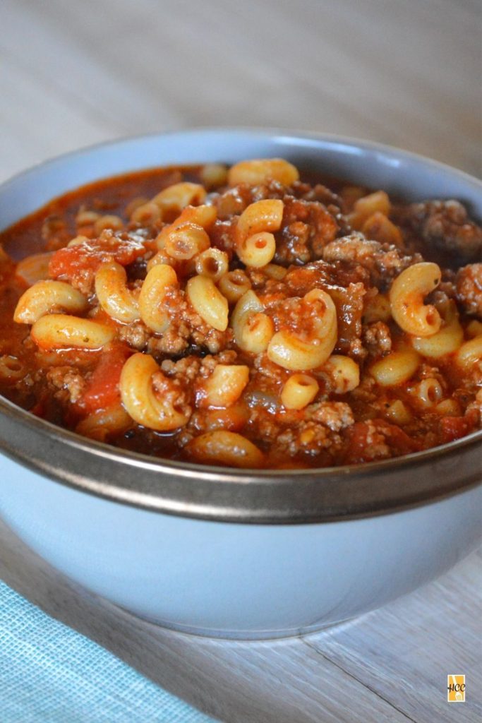 another shot of the American Goulash