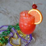 the finished hurricane cocktail