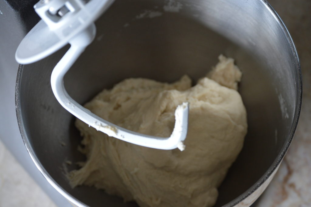 the dough is made