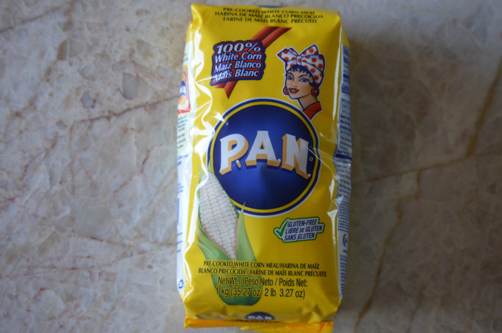 P.A.N. the most common brand of masarepa