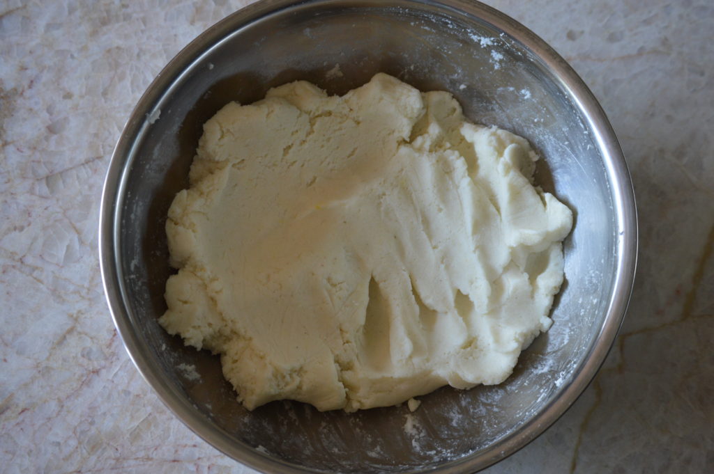 the dough is made