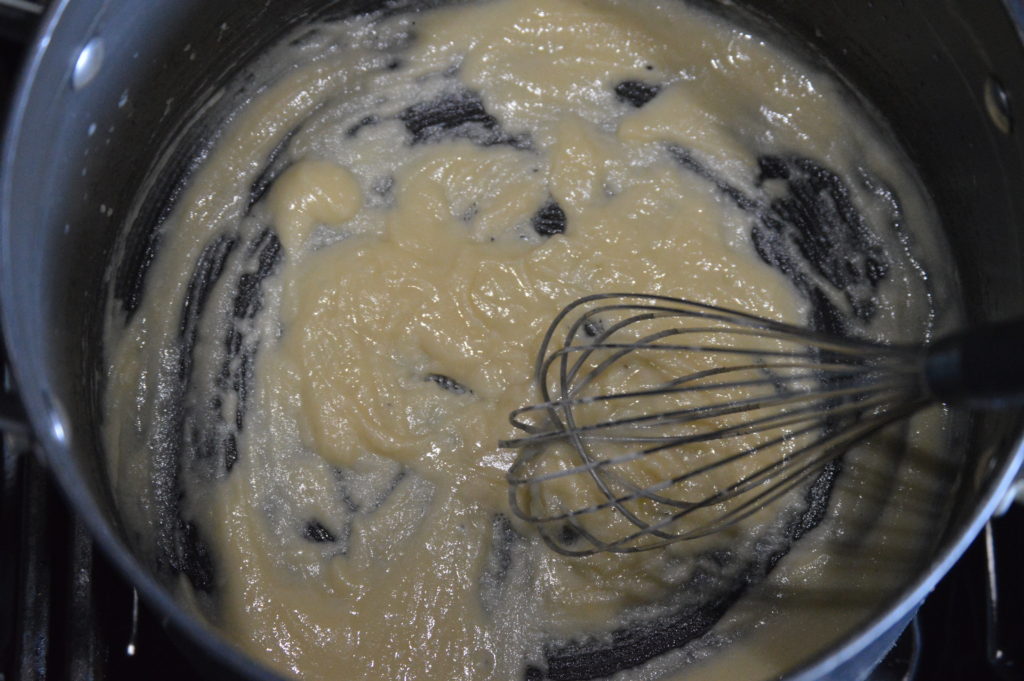 the roux is made