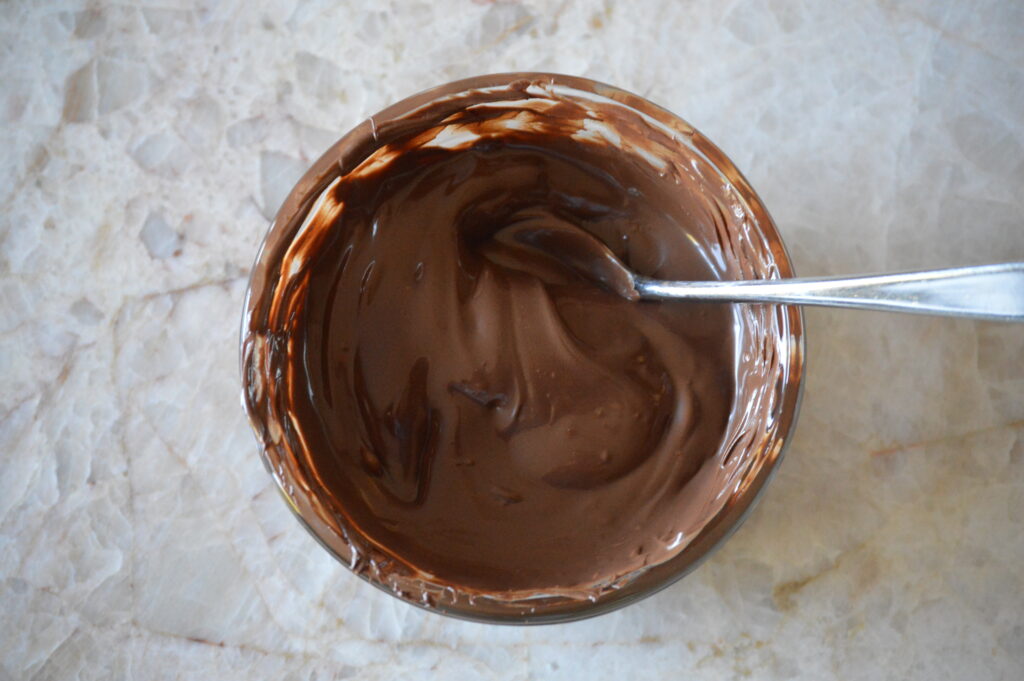 chocolate is melted