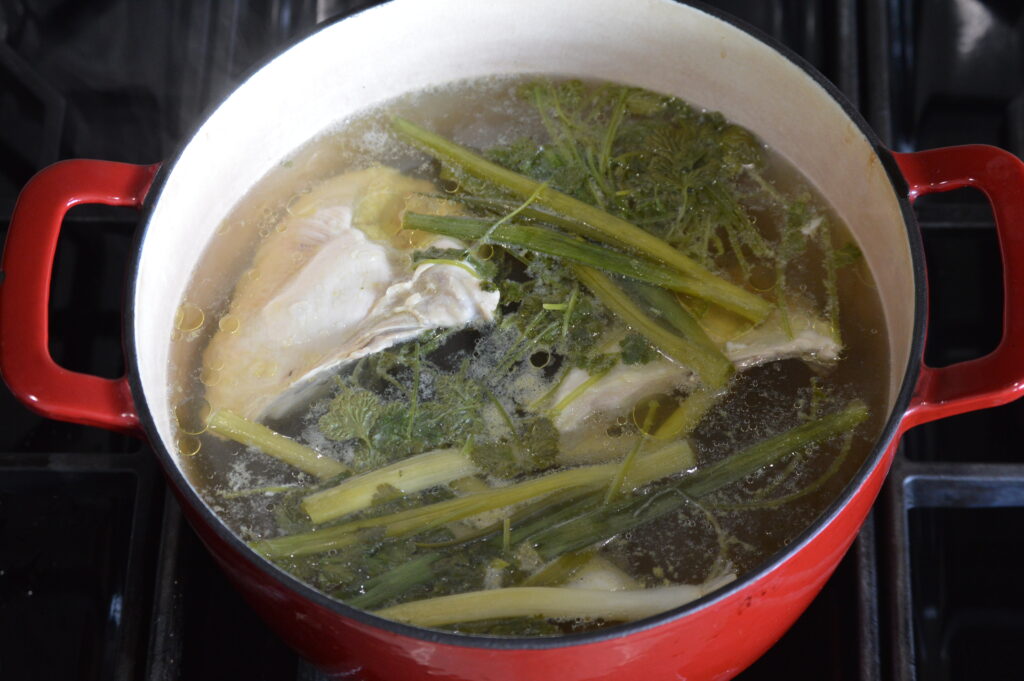 the broth is made