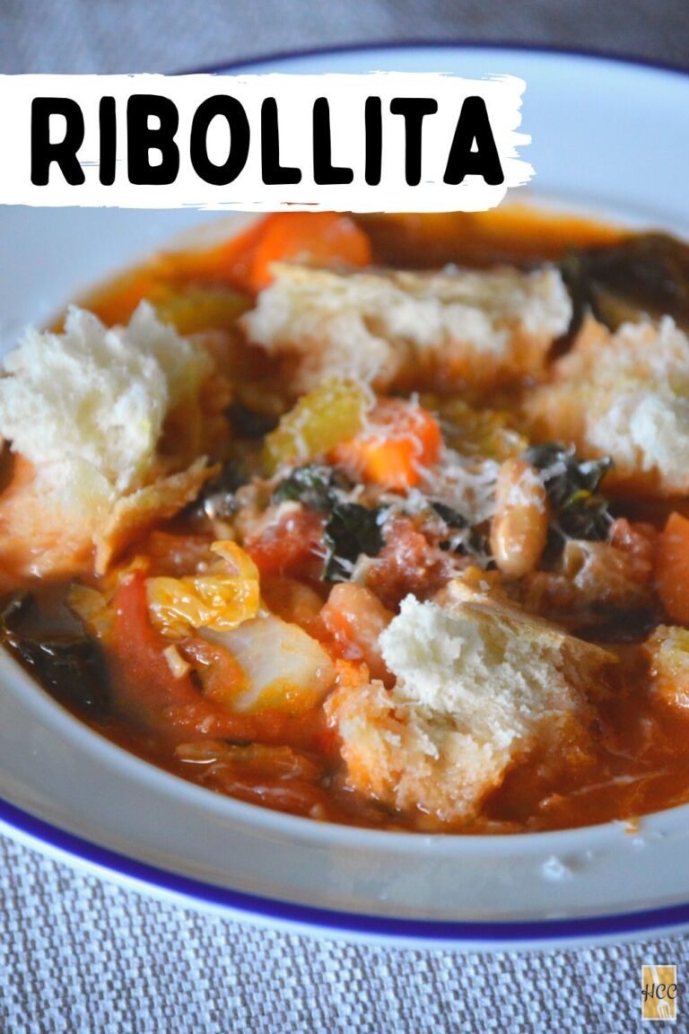 Ribollita (Tuscan Bean & Kale Soup) - Home Cooks Classroom