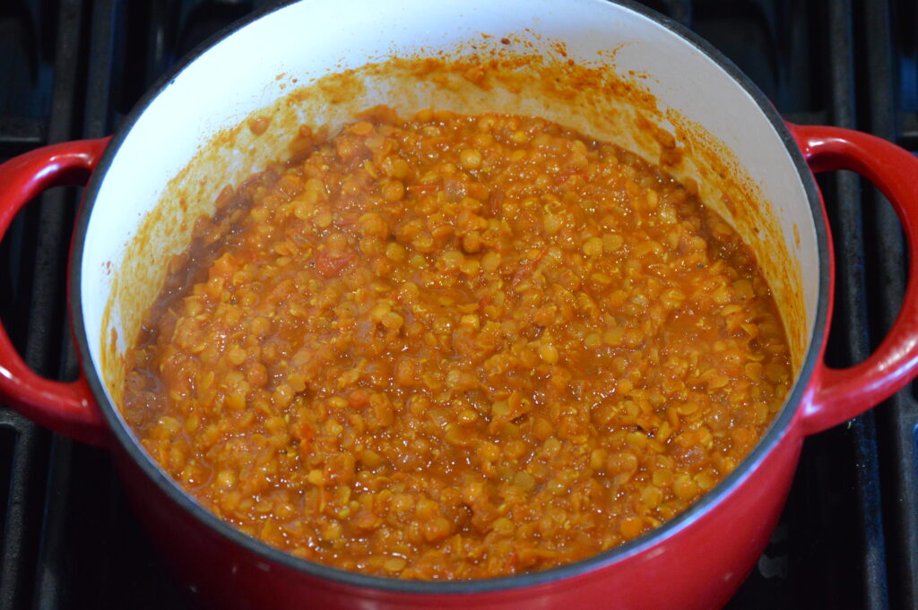 the lentils are fully cooked
