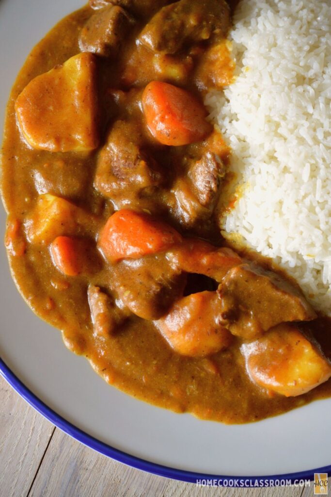 the Japanese curry from above