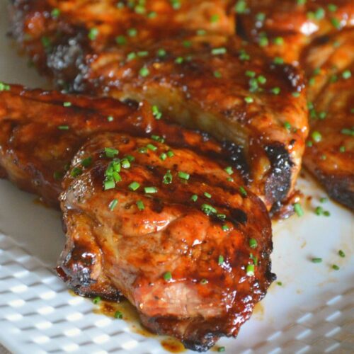 Apricot Glazed Pork Chops - Home Cooks Classroom